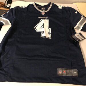Dallas Cowboys Youth Dak Prescott Nike Navy Game Jersey
